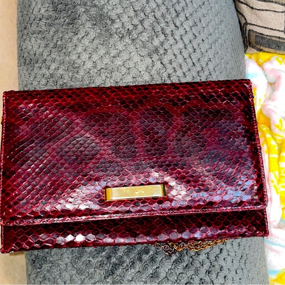 Vintage bag bundle! Red tano purse. Brown is a coach bag.